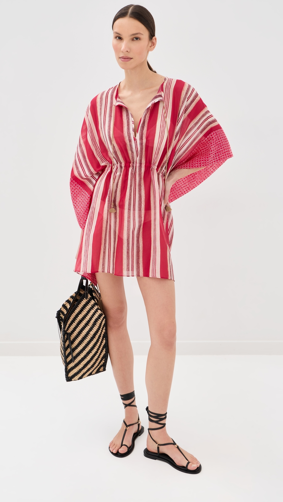 Loreliz Coverup Red One Size