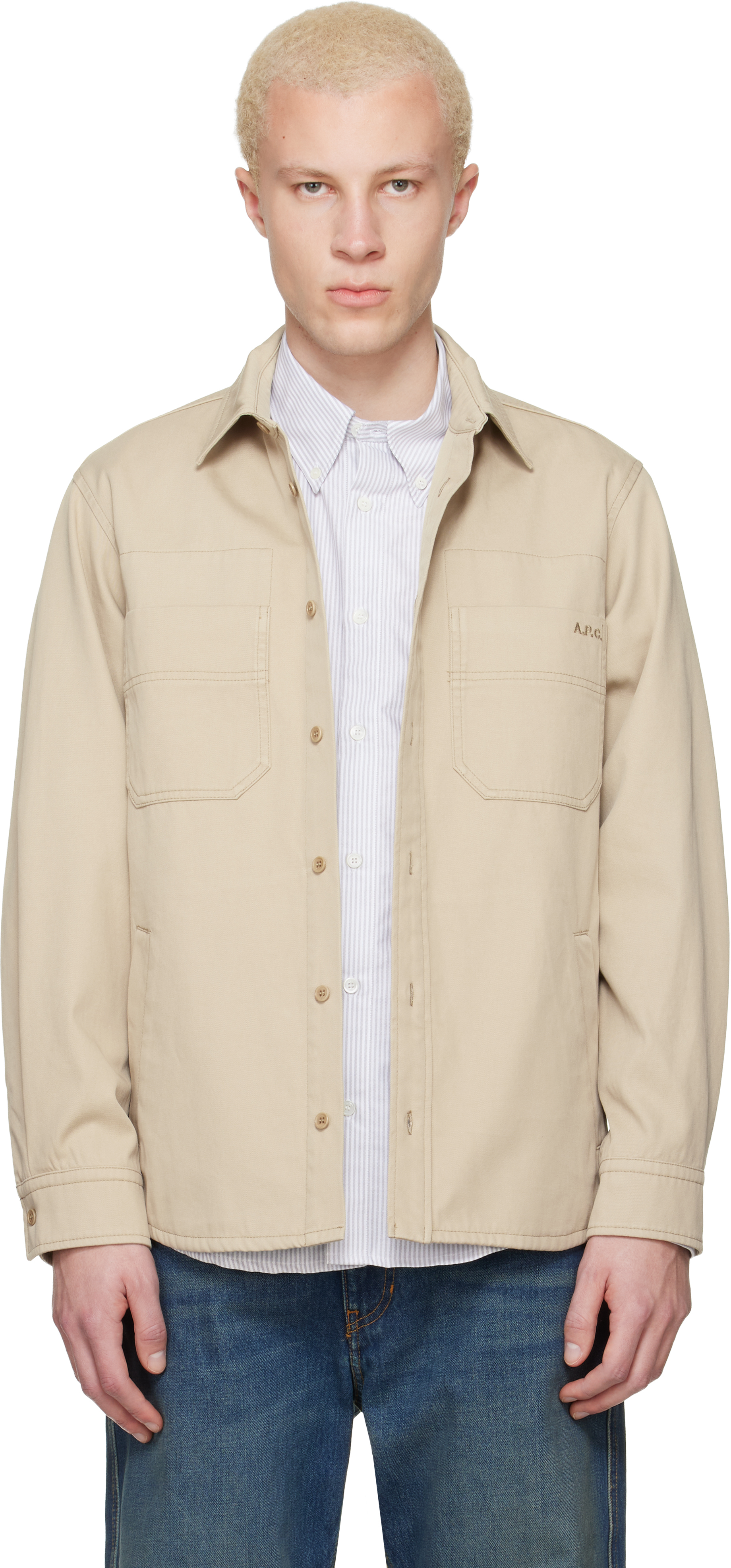 Beige Noah Jacket
