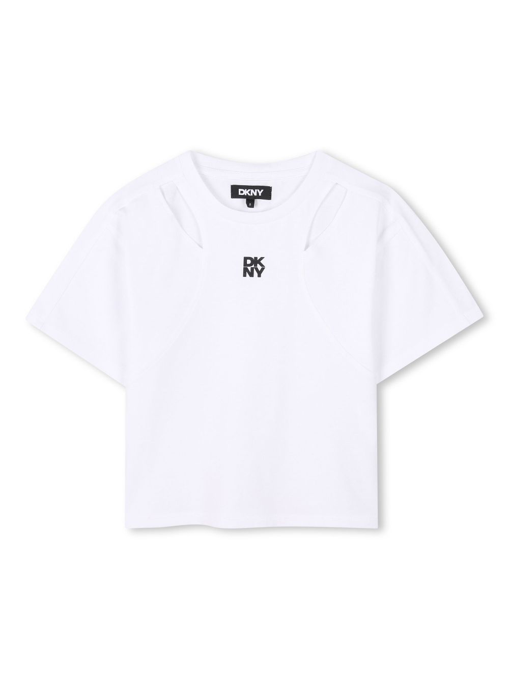 Cut-out T-shirt - White