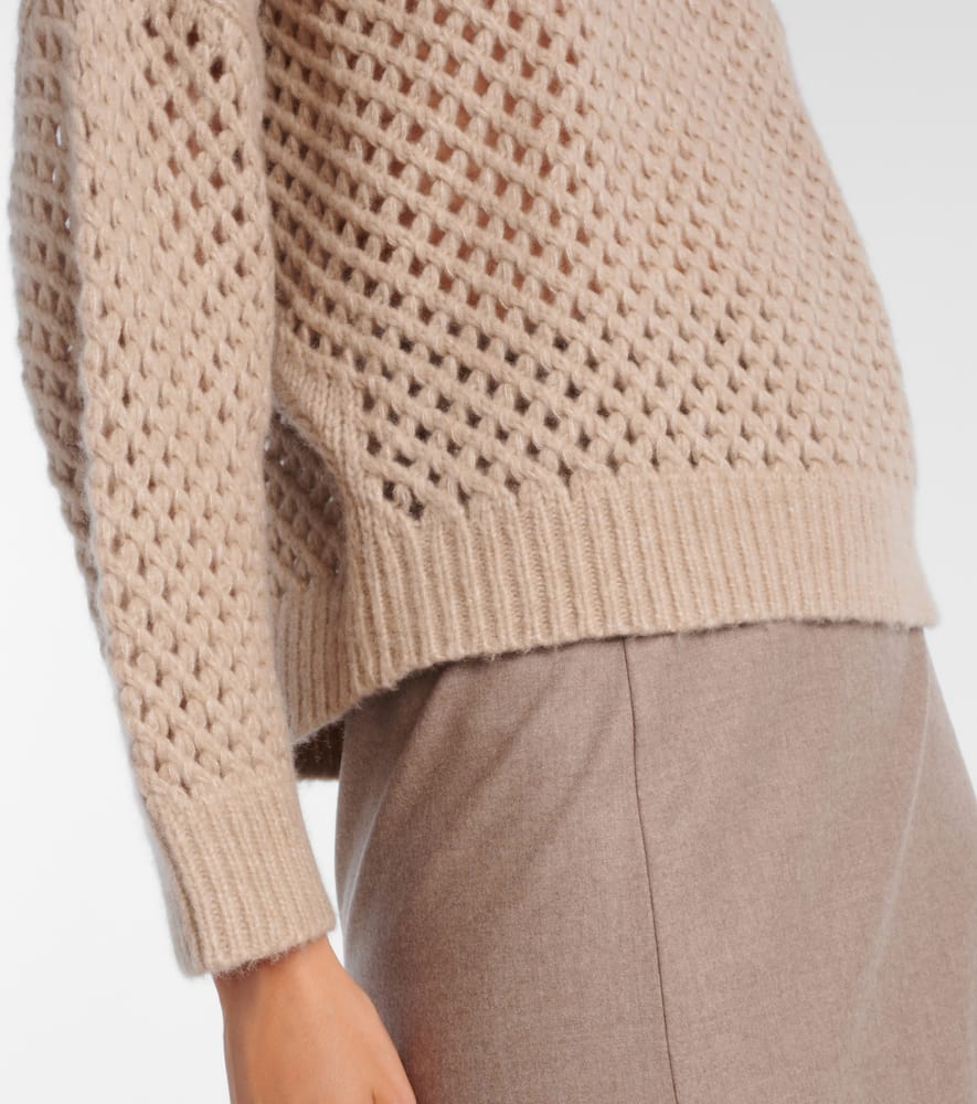 Essen open-knit cashmere and silk sweater