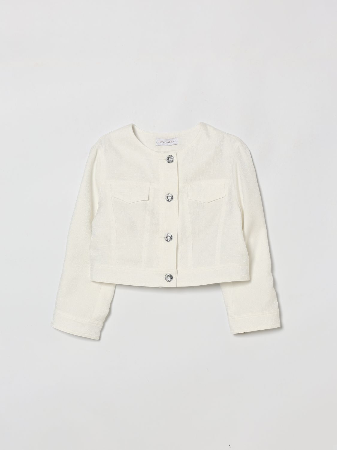 Coat Kids color Yellow Cream