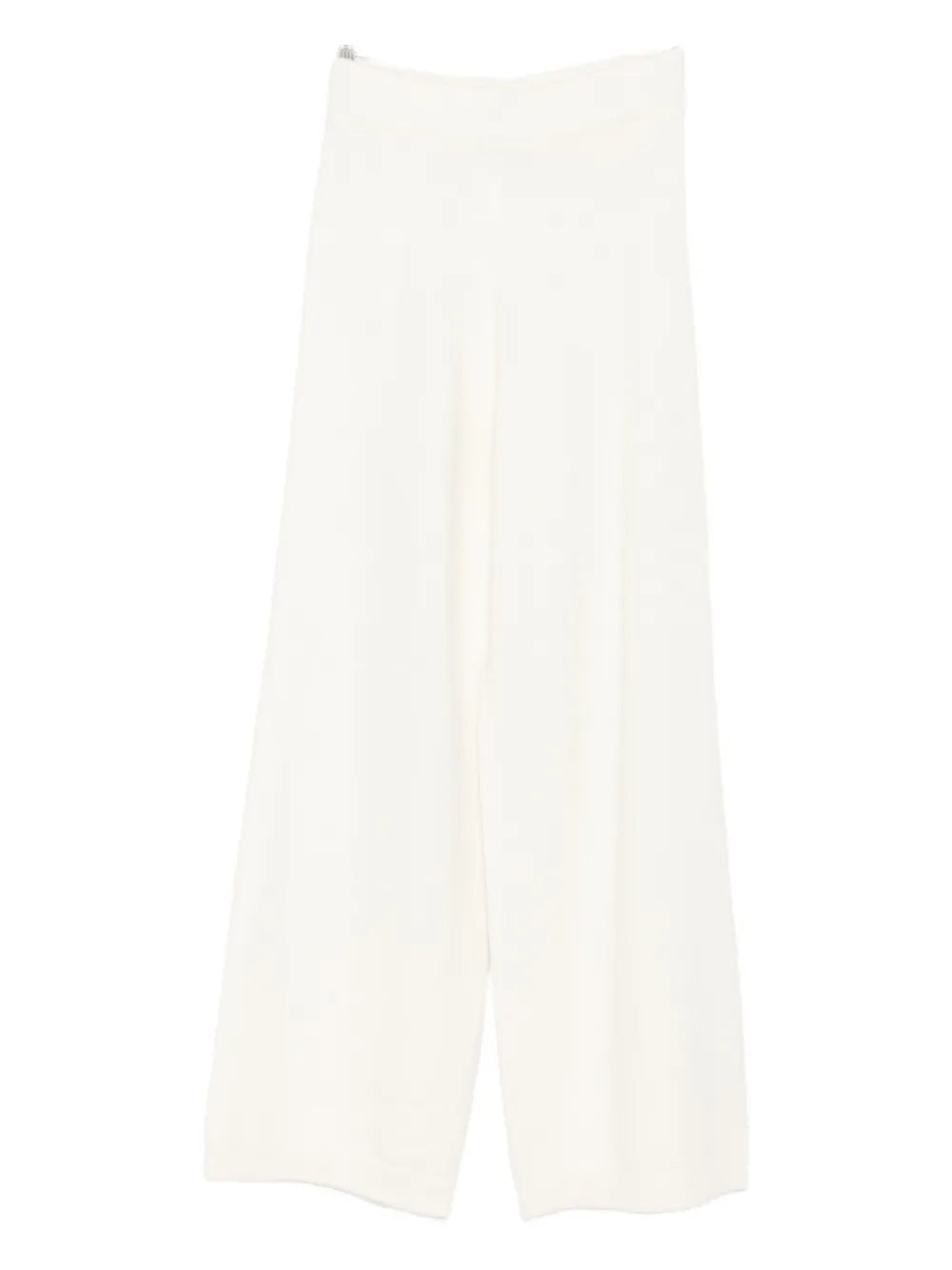 Wool-Blend Trousers — White