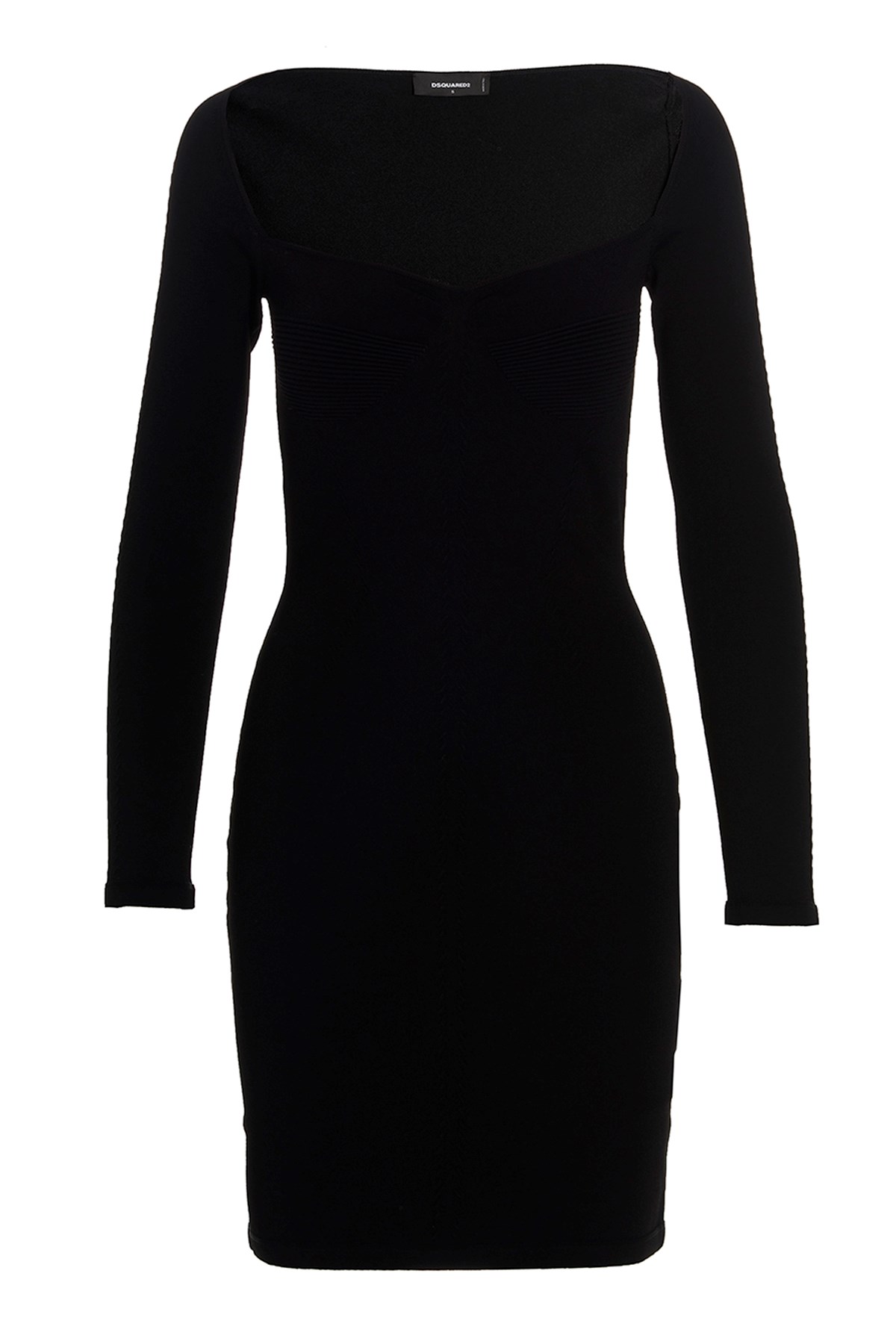 Ribbed Viscose Dress