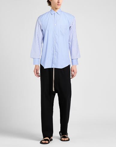 Comme Des Garçons Shirt Man Shirt Sky blue Size M Cotton