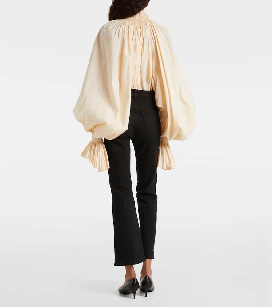 Vivian high-rise cropped flared jeans