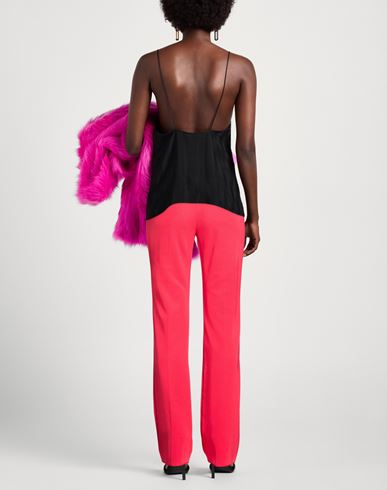 Woman Pants Red Size 6 Polyester, Elastane