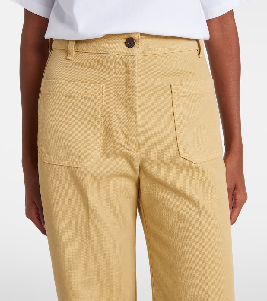 Alina high-rise flared jeans