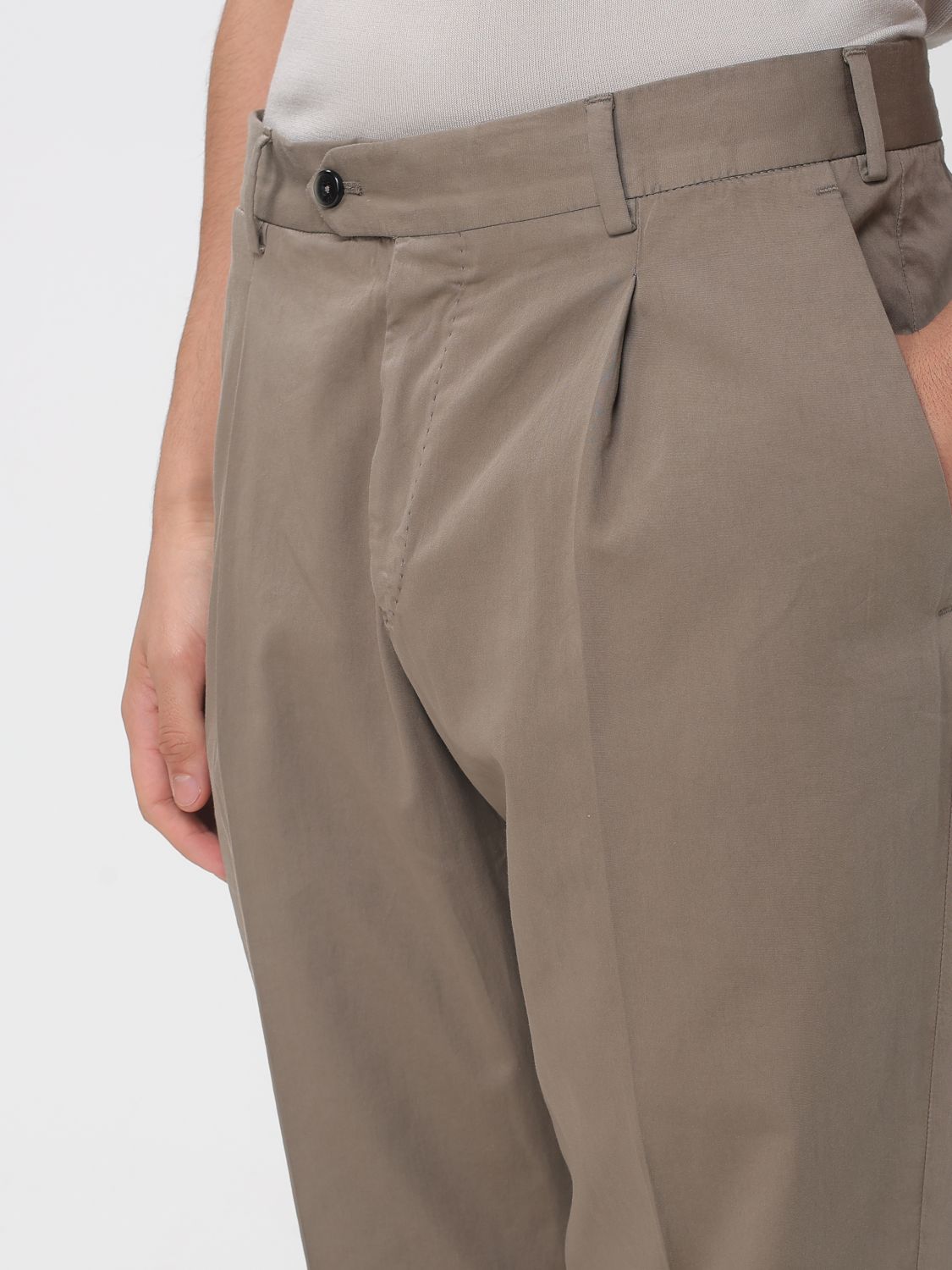 Pants Men color Beige