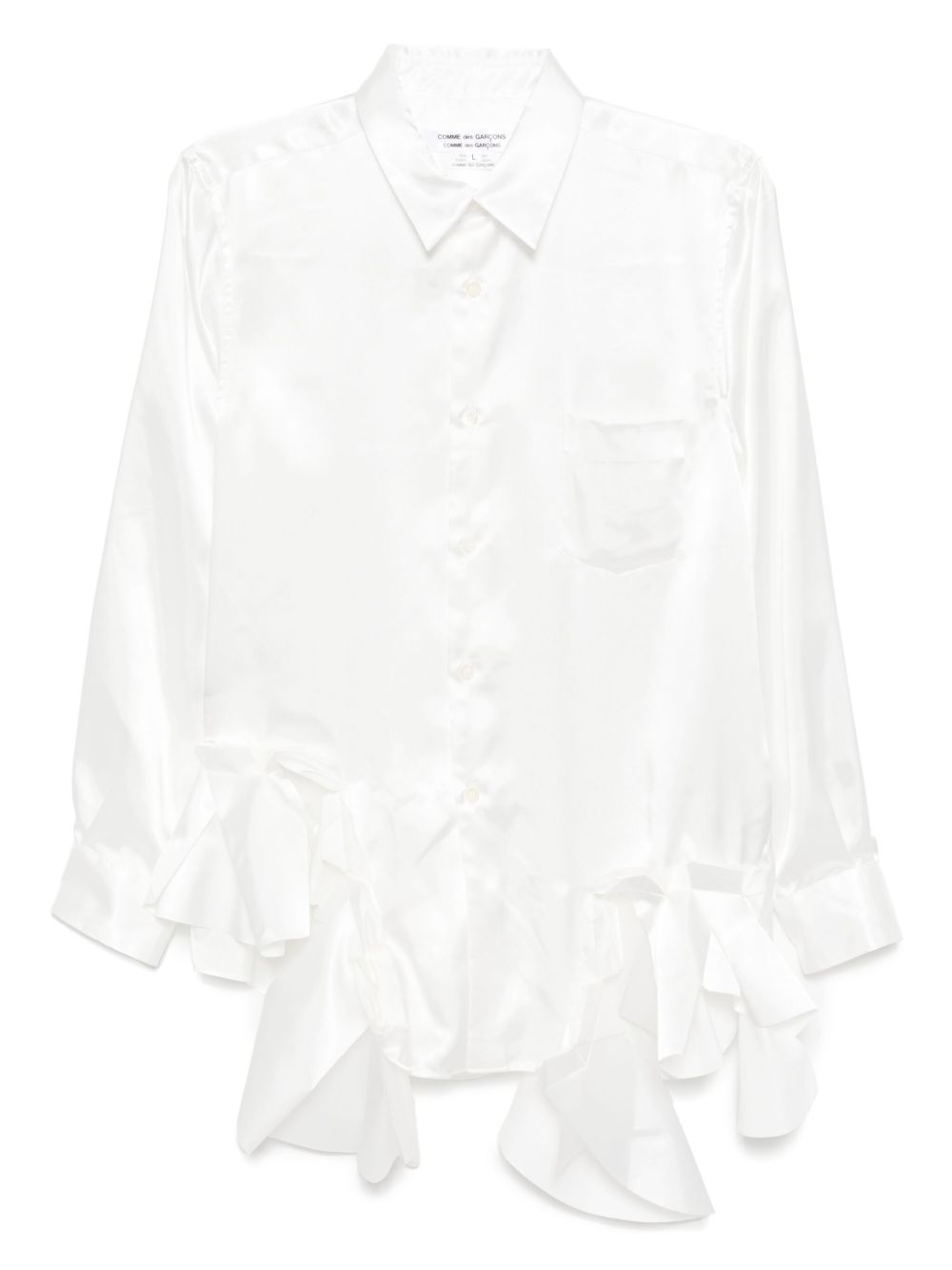 Long-sleeved shirt - White