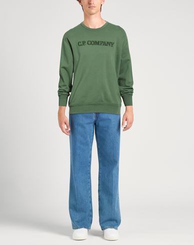 C. p. Company Man Sweatshirt Green Size XS Cotton