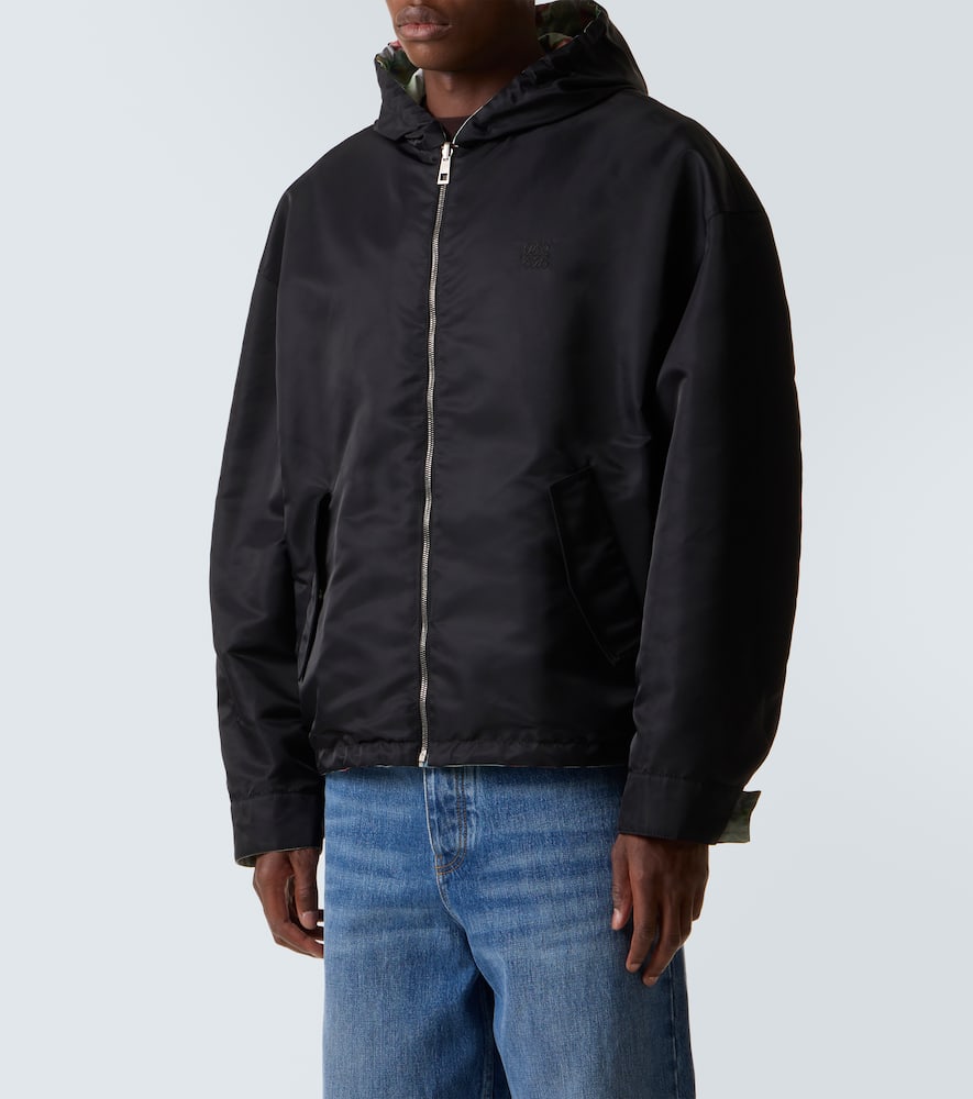 Floral reversible jacket