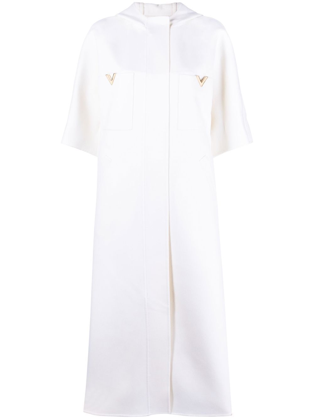VGold hooded cape - Neutrals