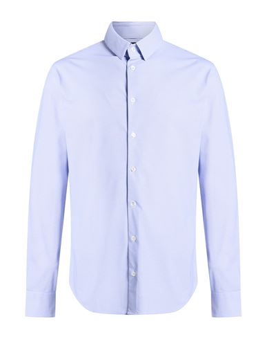 Man Shirt Blue Size 15 ¾ Polyamide, Elastane