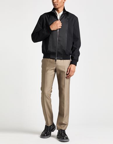 Man Jacket Black Size 34 Virgin Wool, Elastane, Polyester