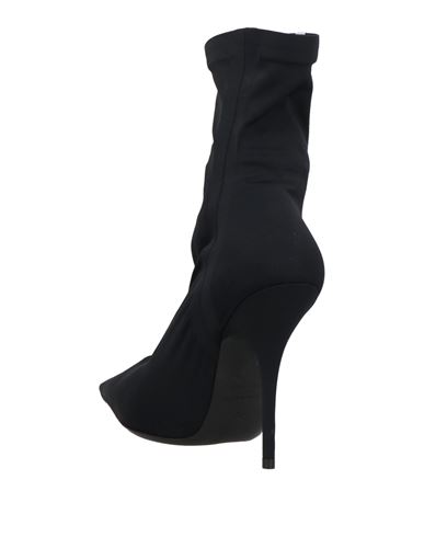 Woman Ankle boots Black Size 7 Textile fibers
