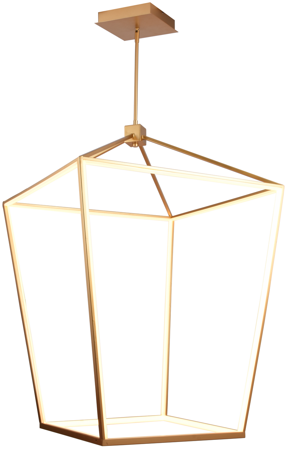 Park Ave. LED Chandelier in Gold