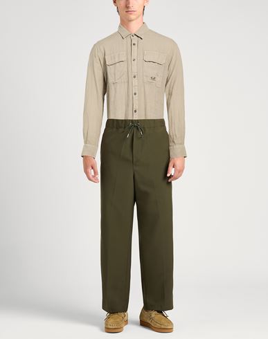 C. p. Company Man Shirt Khaki Size L Linen