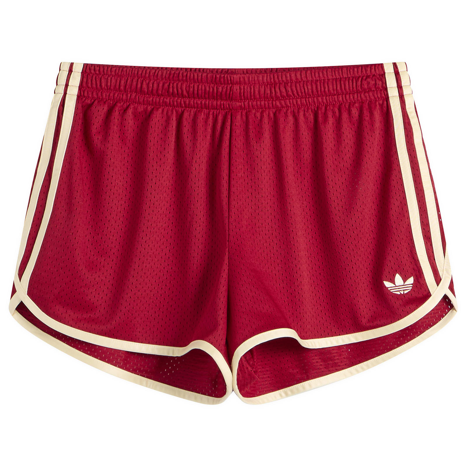 Women's 3 Stripe Sprinter Short Team Victory Red/Warm Vanilla