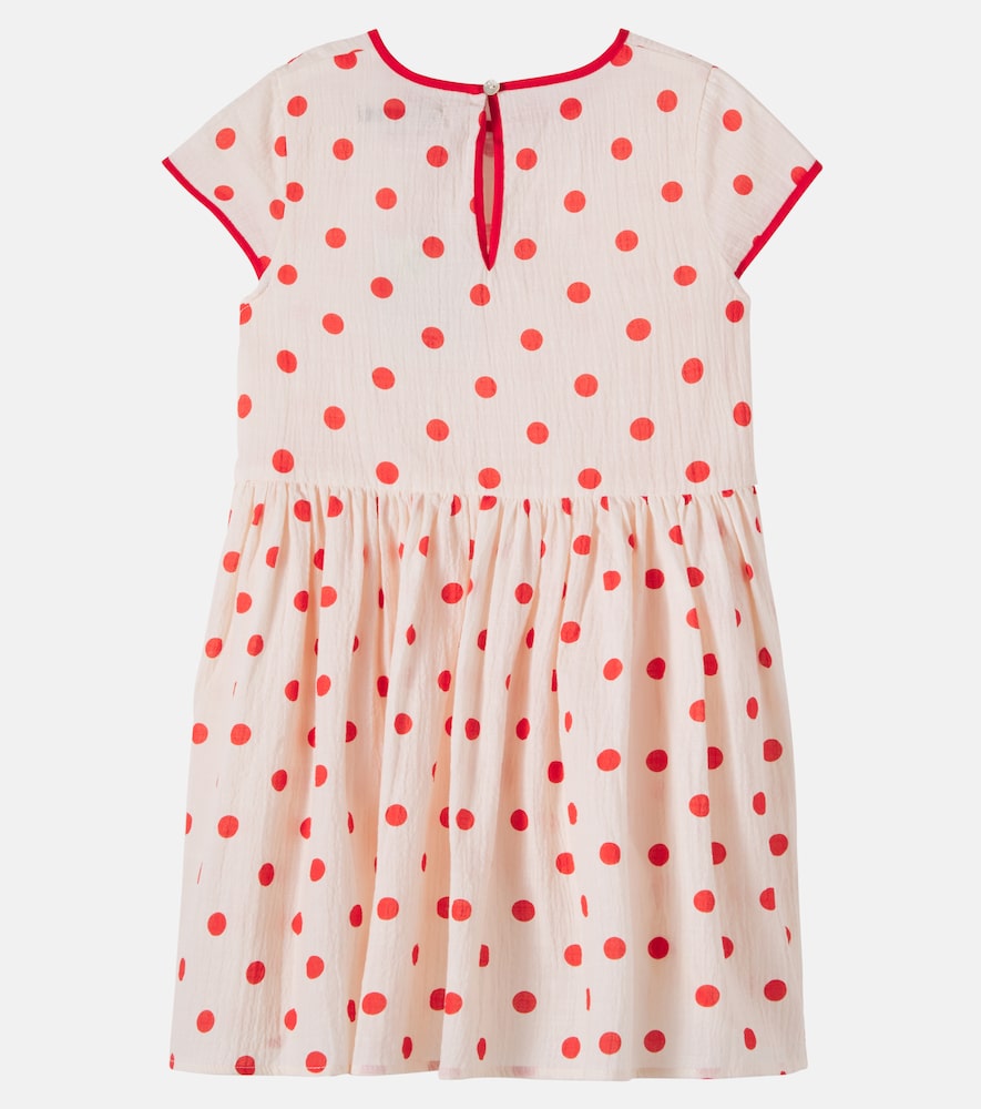 Konges Sløjd Vivo polka-dot cotton-blend dress