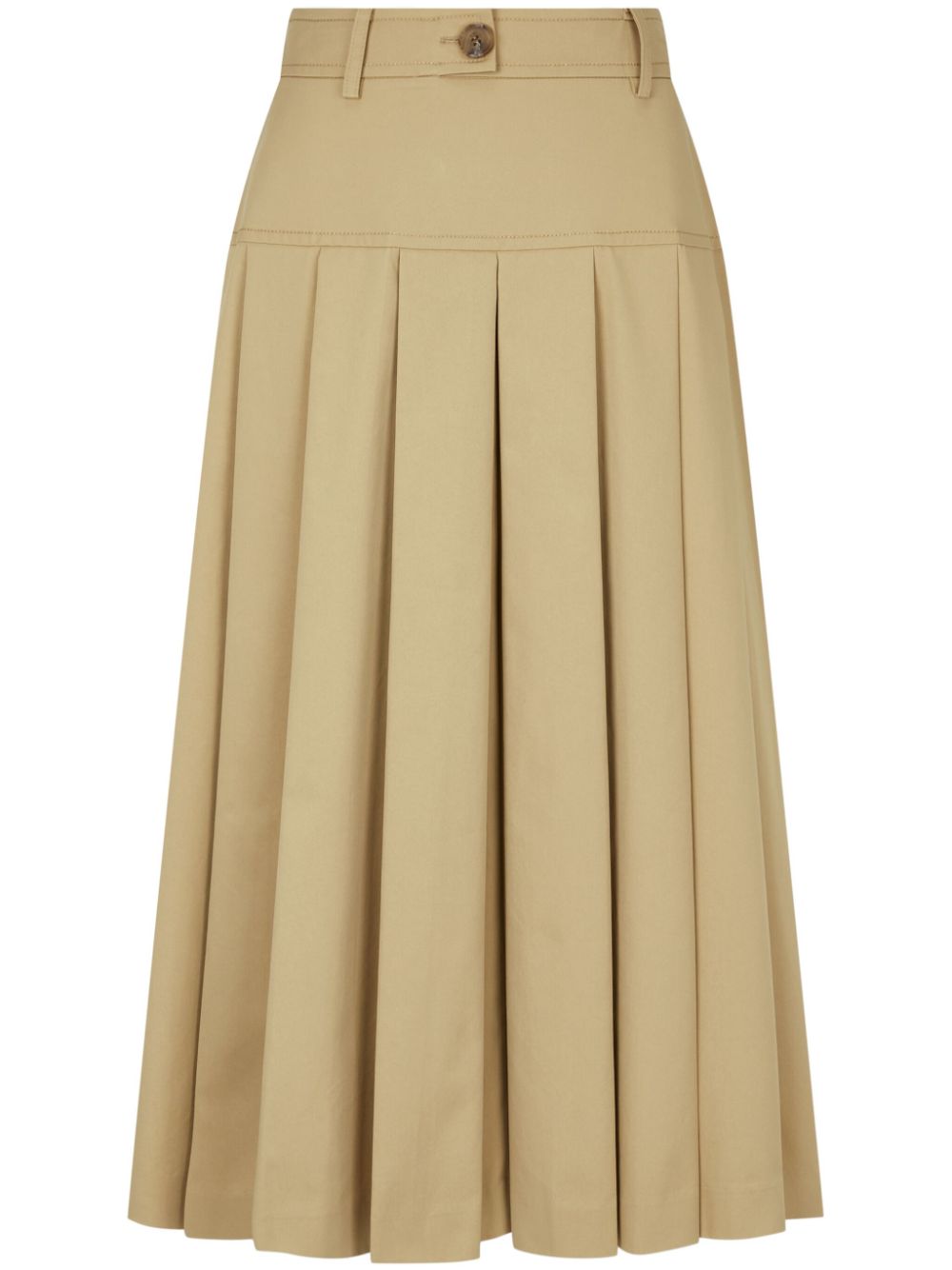 Pleated skirt - Neutrals