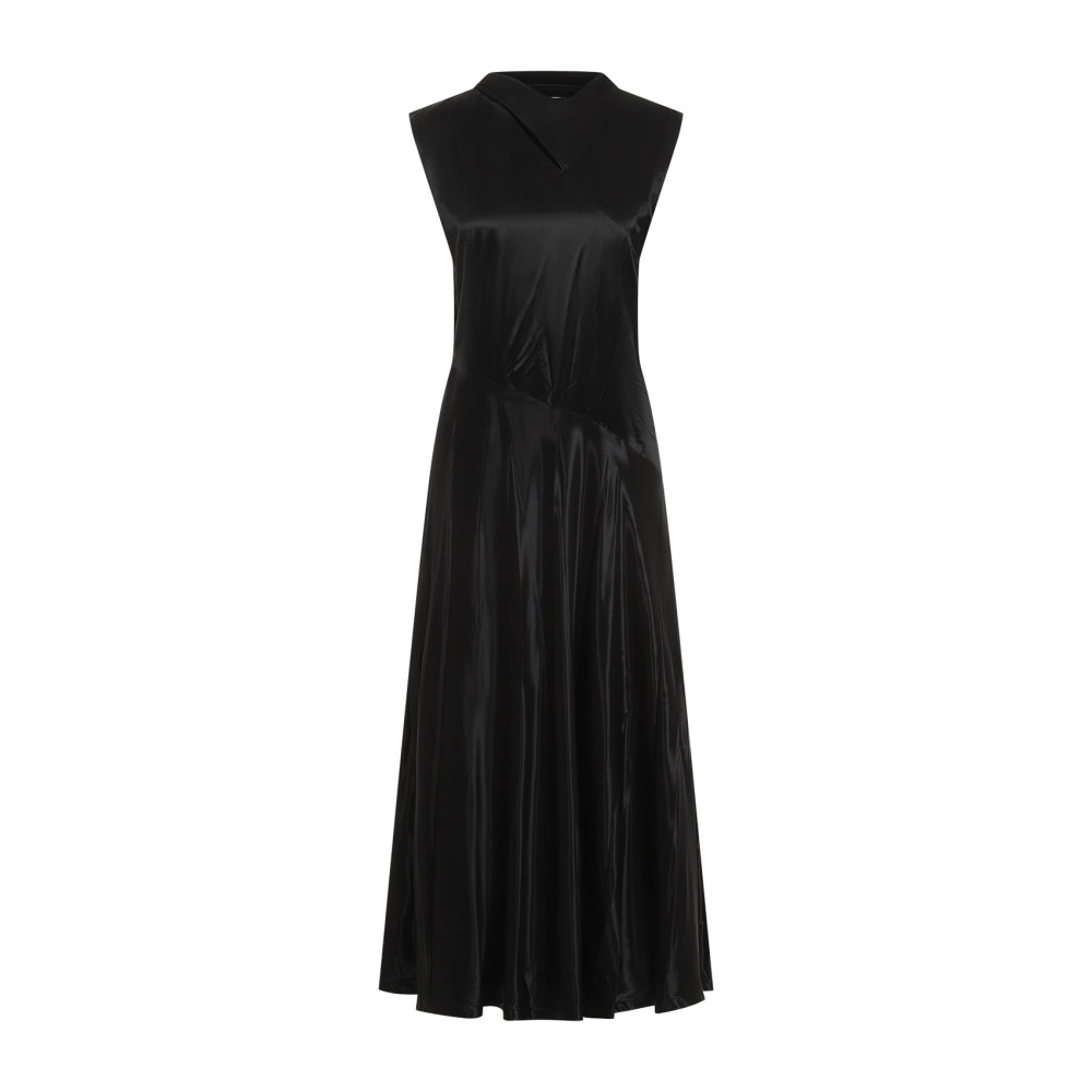 Cupro Long Dress