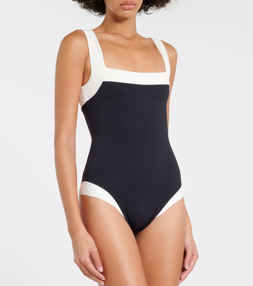 Bianco Maillot square neck swimsuit