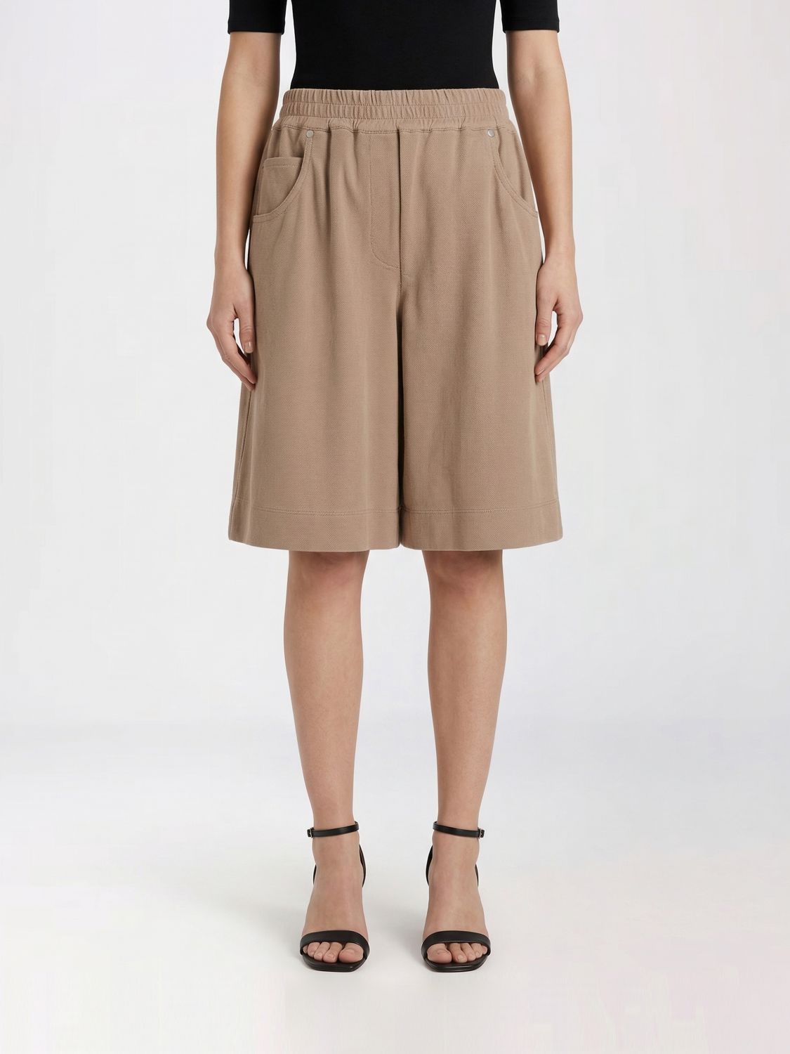 Shorts Woman color Brown