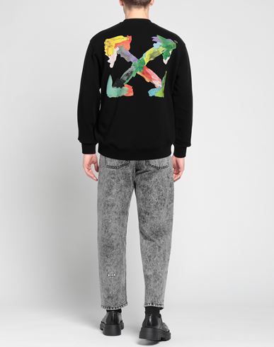 Off-white Man Sweatshirt Black