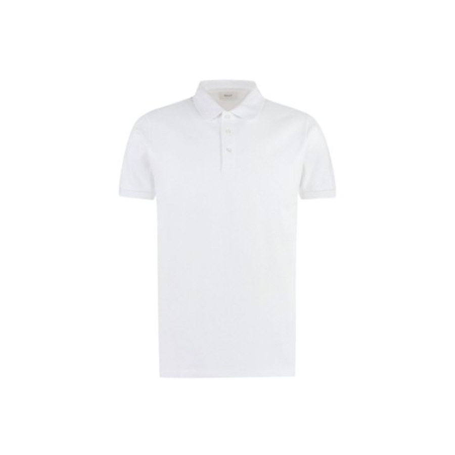 Short-Sleeved Cotton Polo Shirt