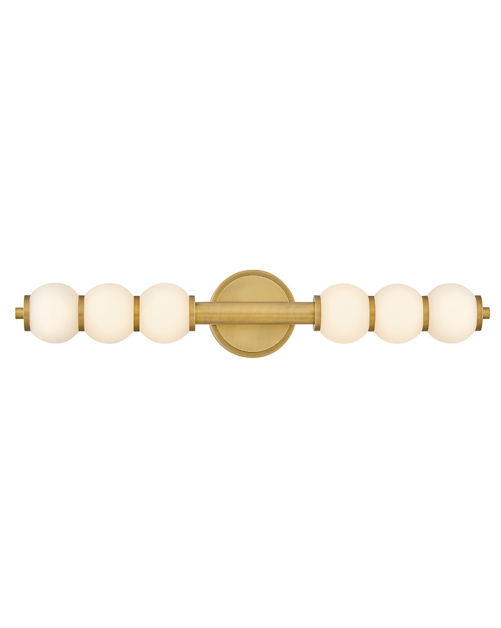 Lacquered Brass LED Wall Sconce from the Trigo Collection