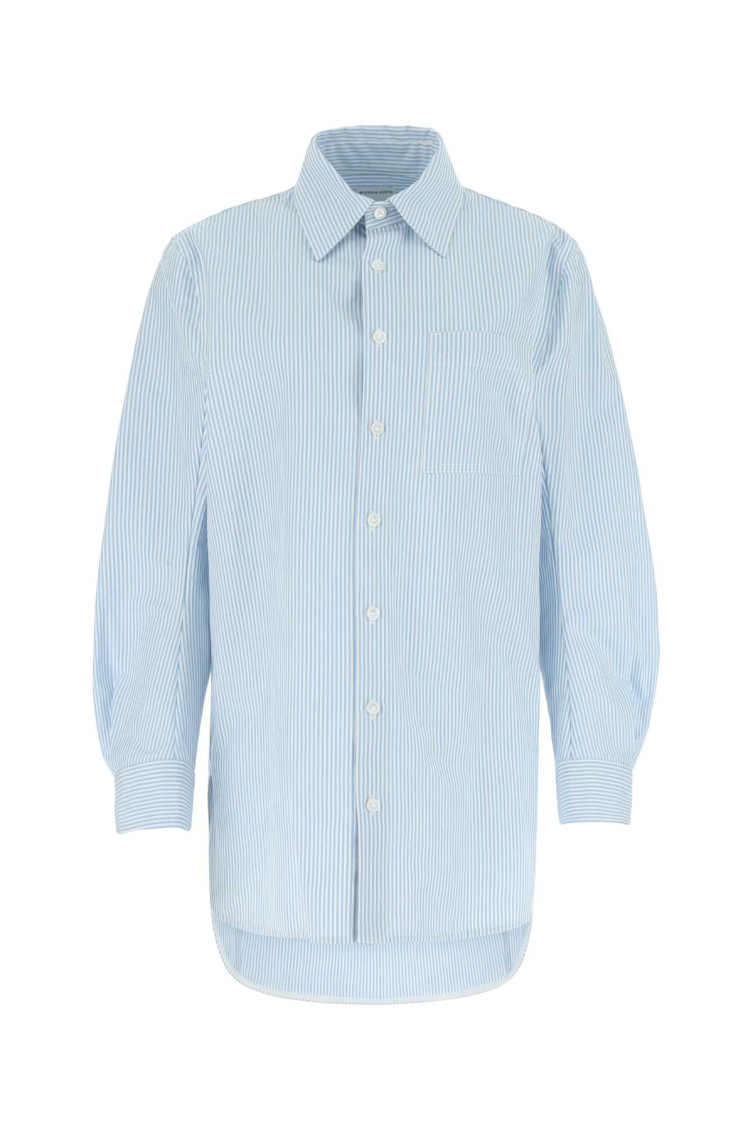 Embroidered Cotton Oversize Shirt