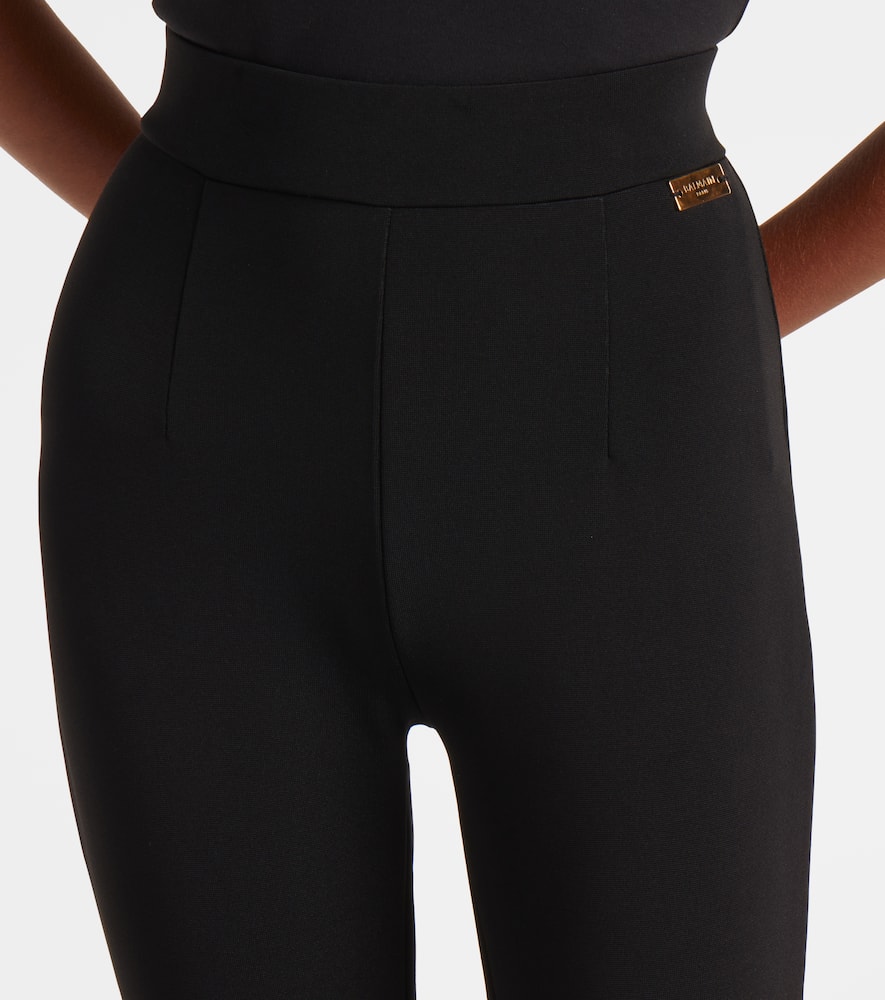 Jersey stirrup leggings