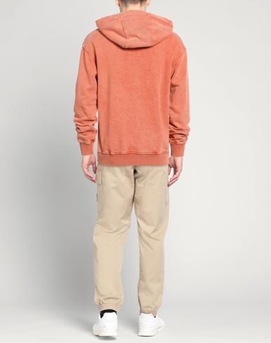 Man Sweatshirt Coral Size M Cotton