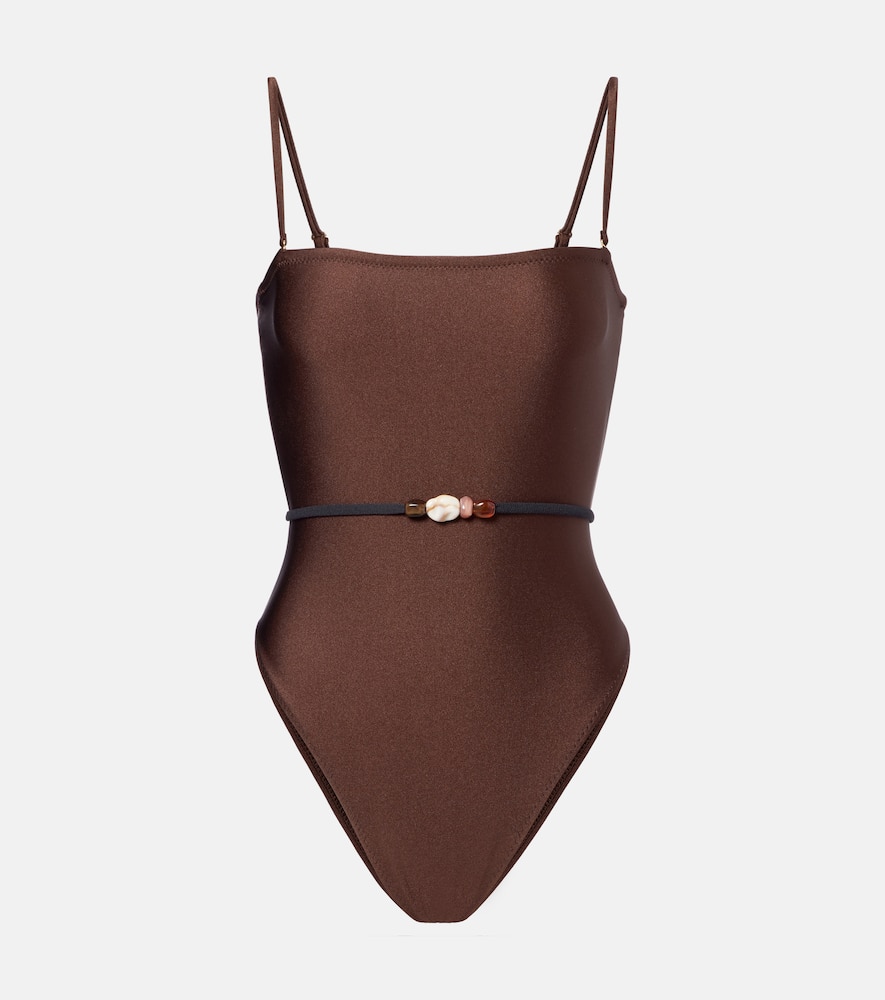 Beaded swimsuit