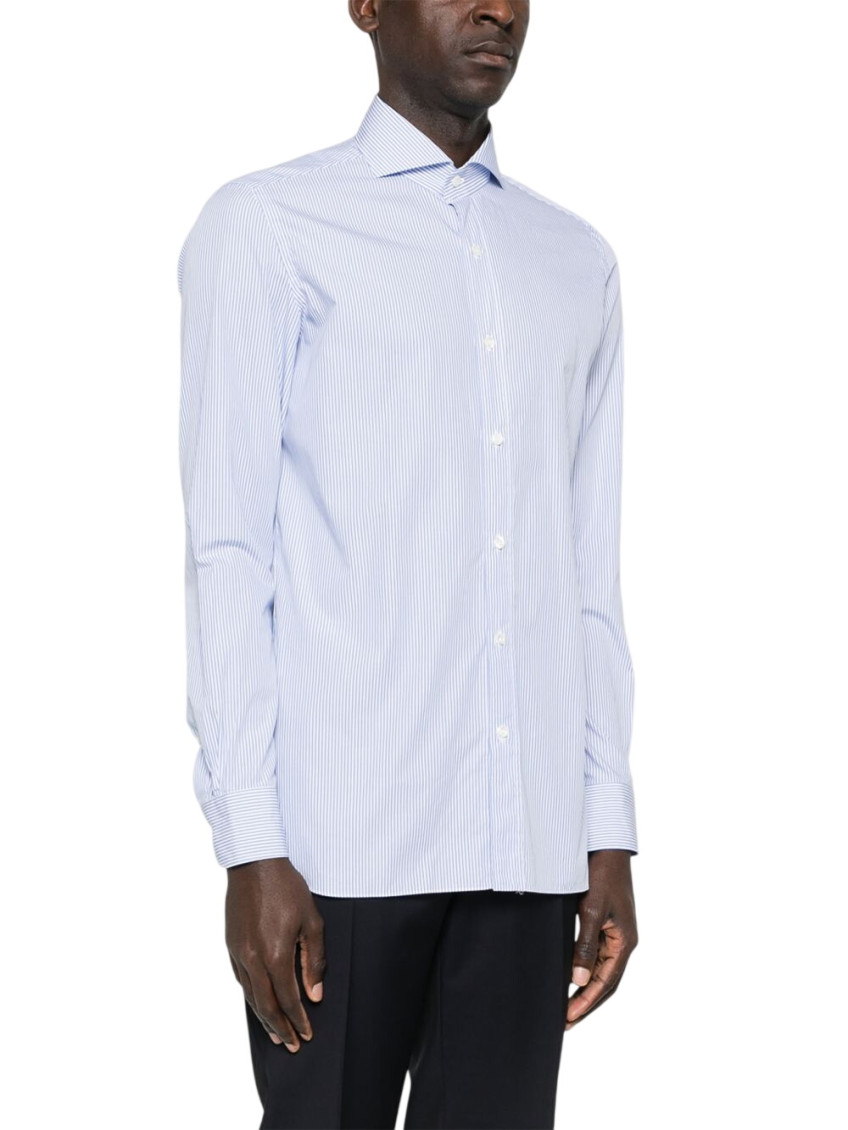 Light Blue Stripes Shirts