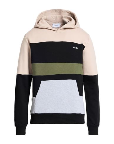 Man Sweatshirt Black Size L Cotton