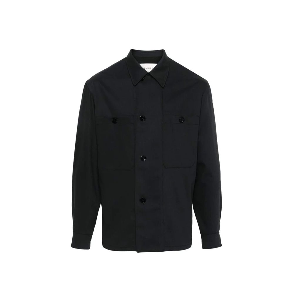Virgin Wool Coat — Black