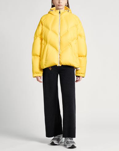 Woman Puffer Yellow Size 1 Polyamide