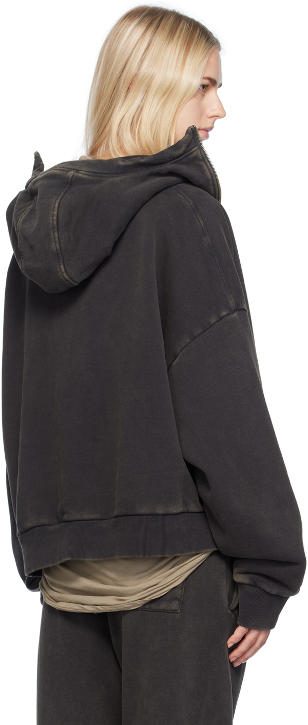 Entire Studios Black Full Zip Hoodie