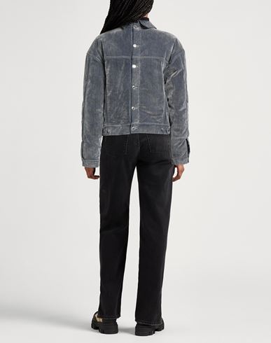 Woman Denim outerwear Blue Size 2 Cotton, Elastane