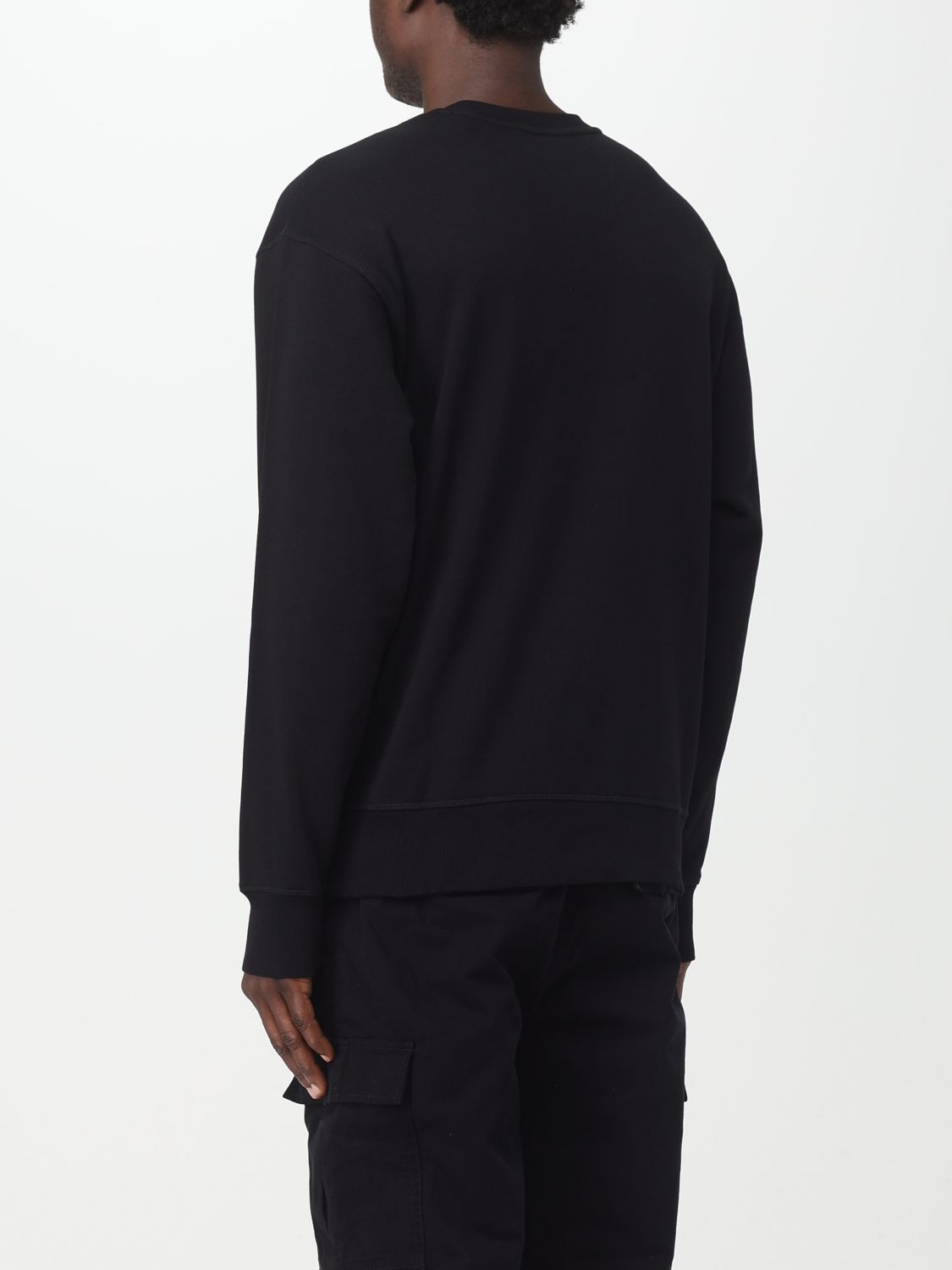 Sweatshirt Men color Black