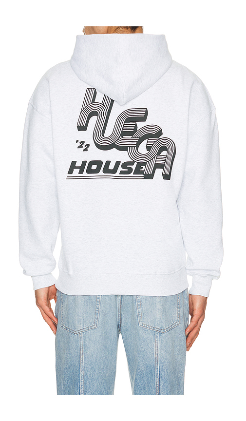 Huega House Track Hoodie in Grey. L. Also in S, M, XL/1X