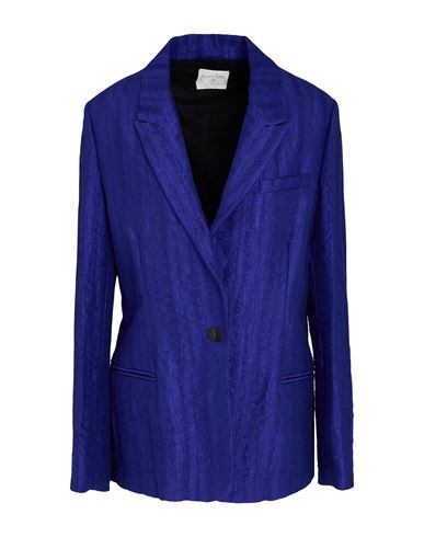 Forte_forte Woman Blazer Bright blue Size 3 Viscose, Polyamide