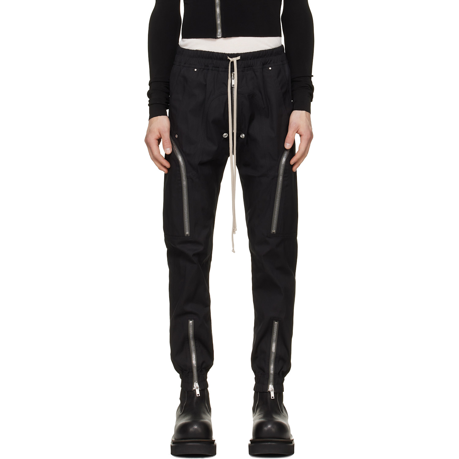 Black Tower Heizer Cargo Pants