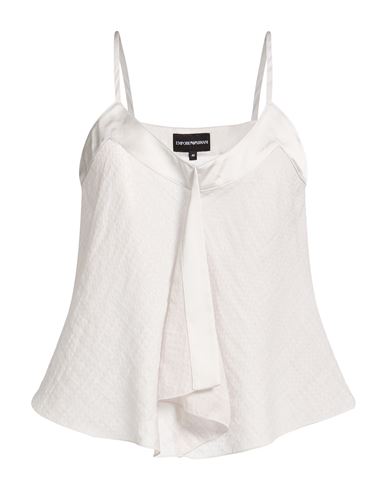 Woman Top Light grey Size 10 Polyamide, Cotton, Viscose
