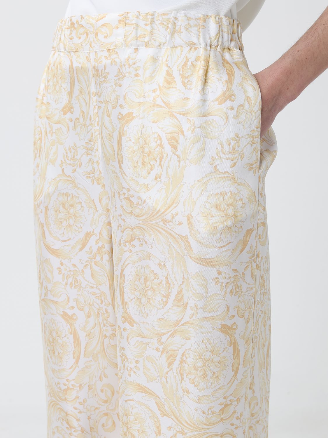 Pants Woman color Gold