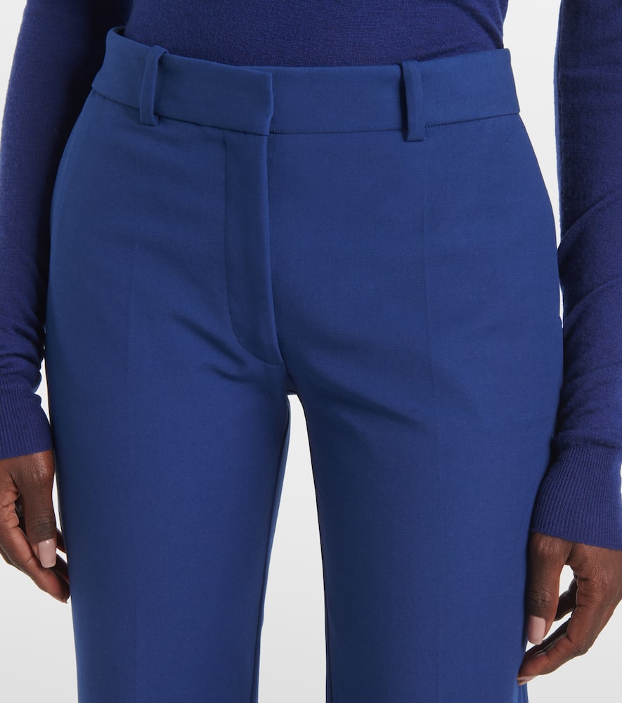 Bing Court cotton-blend slim pants