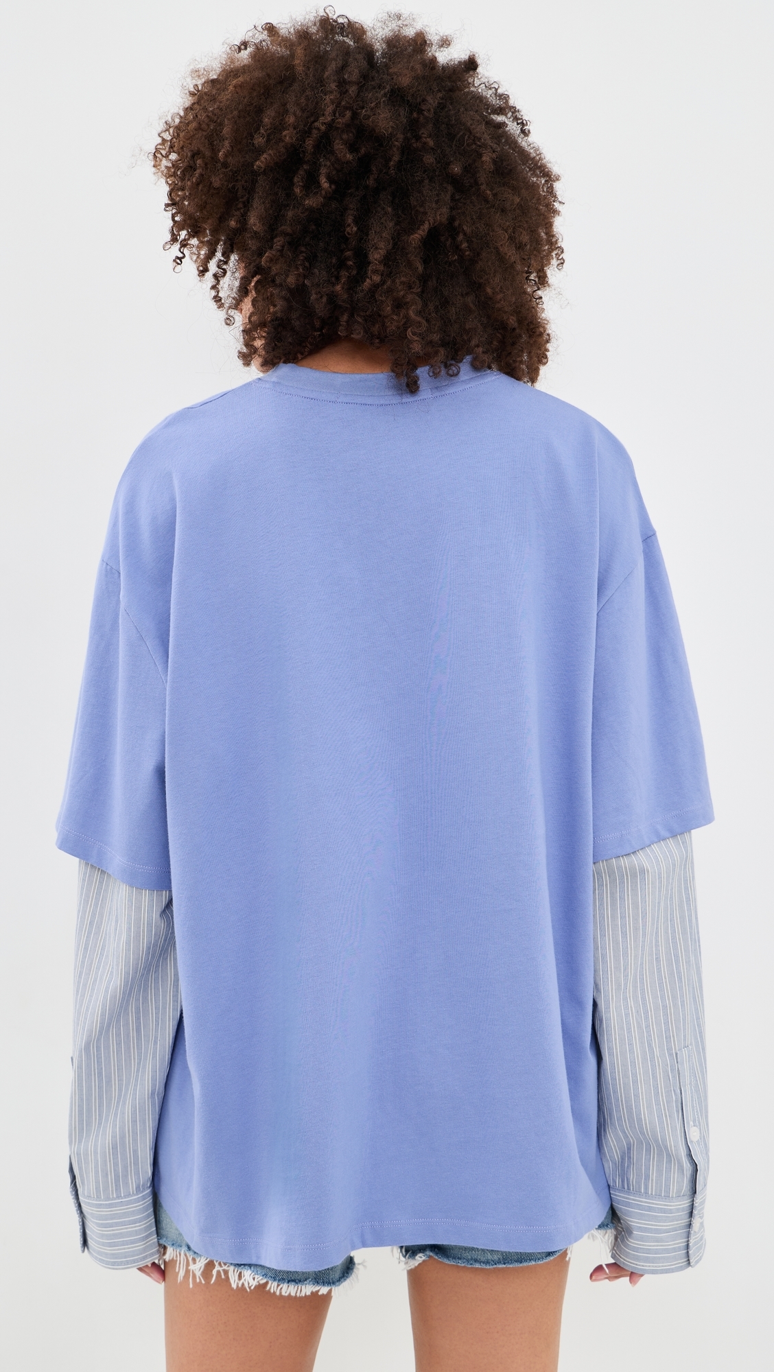 Bottega Layered Shirt Persian Jewel