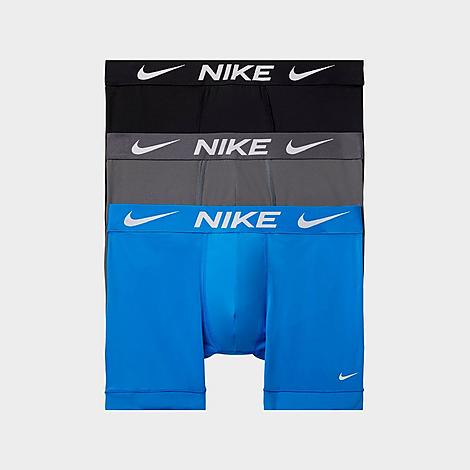 Men's Dri-FIT Essential Micro Boxer Briefs (3-Pack) in Blue