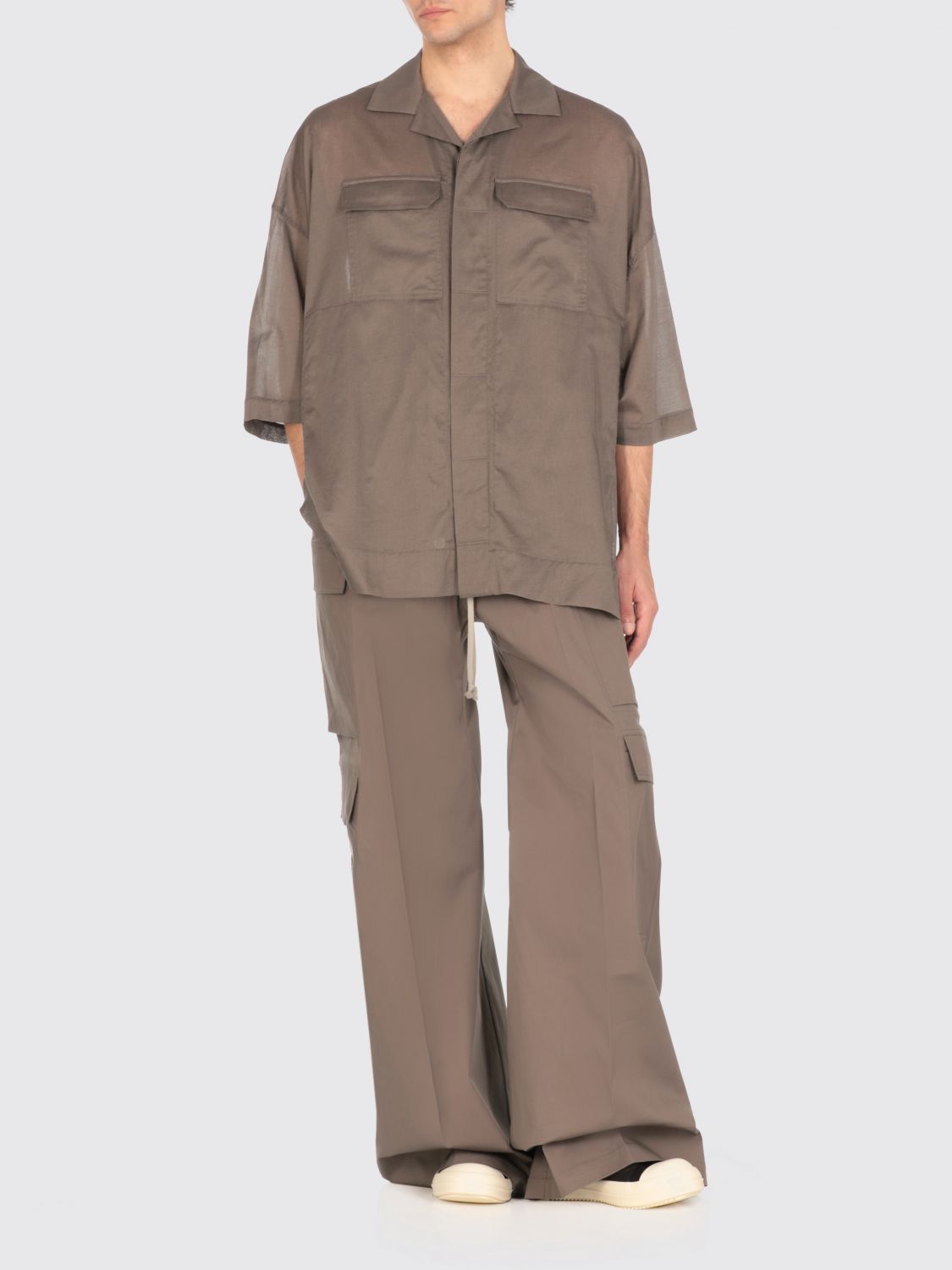 Shirt RICK OWENS Men color Brown